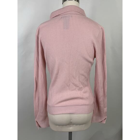 Kenneth Cole Long Sleeve Large Vintage 70's Feminine Girly Professional Top - Picture 2 of 8